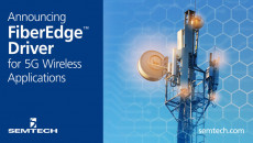 Semtech Announces the Immediate Availability of FiberEdge™ Driver for 5G Wireless Applications