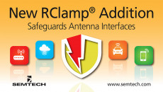 Semtech Unveils New Transient Voltage Suppressor (TVS) Optimized for High Speed Data Lines
Newest member of the RClamp® platform used in a variety of end applications including smartphones, tablets, Internet of Things (IoT) end nodes and automotive infot
