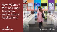 Semtech Launches New RClamp® Device to Protect High-Speed Data Lines from Dangerous Electrostatic Discharge Threats