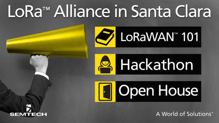Semtech and LoRa™ Alliance Members to Host Alliance All Members Meeting in San Jose April 4-6