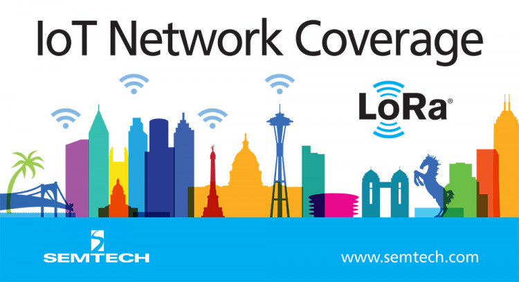 Network Coverage Based on Semtech’s LoRa Technology to be Available in 15 Major U.S. Cities
Initially trialed in Chicago, Philadelphia and San Francisco, Comcast’s enterprise IoT service, machineQ™, rolling out to 12 additional major cities Comcast