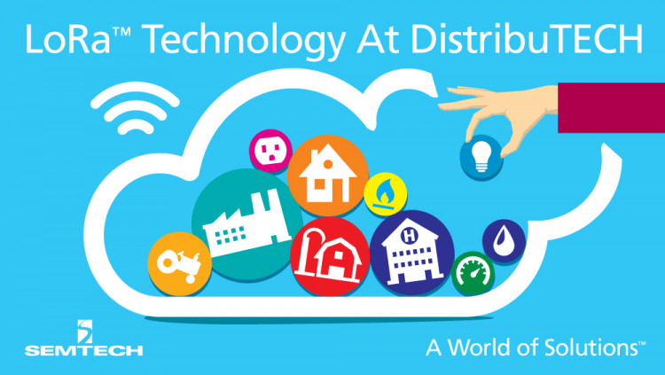 Semtech LoRa™ Technology on Display in a Wide Variety of IoT Demonstrations at DistribuTECH 2016
Semtech teams up with MultiTech to showcase smart, connected solutions for agriculture, oil, water and gas monitoring, building automation, and health and s