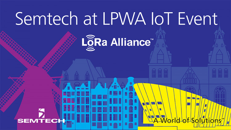 Semtech to Exhibit at LPWA, The IoT Networks Event with LoRa™ Alliance on June 7-8
Semtech and LoRa Alliance partners, including Everynet, Kerlink, MultiTech, Endetec, Actility, Clickey and more to showcase revolutionary LoRaWAN™ IoT platforms
