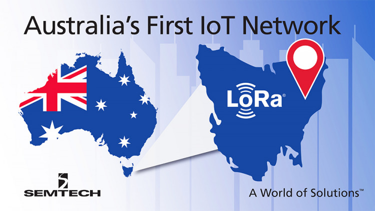 Semtech LoRa Technology Selected for Australia’s First IoT Network
Launceston to be the first city in Australia with a low power, wide area network (LPWAN)