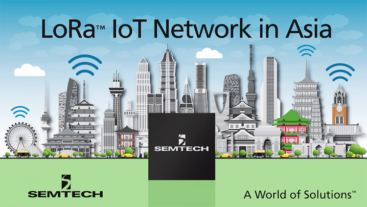 Semtech LoRa® RF Technology Adopted by Asia Pacific Telecom for Rollout of Commercial Low Power Wide Area Internet of Things Network in Taiwan
Asia Pacific Telecom to launch LoRa-based LPWAN and application platform in Taiwan