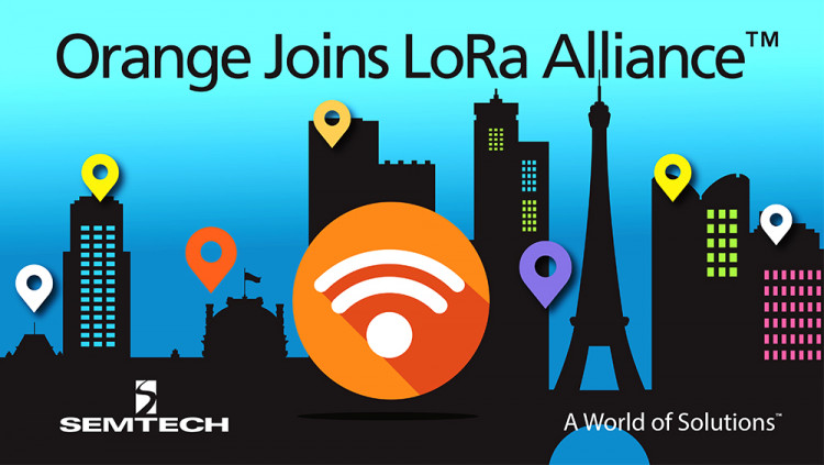 Semtech Welcomes Leadership from Global Operator Orange in Setting Open Standards for IoT Networks in Europe
Orange joins LoRa™ Alliance Board with Semtech and other Alliance members to drive the global success of the LoRaWAN™ protocol for LPWANs