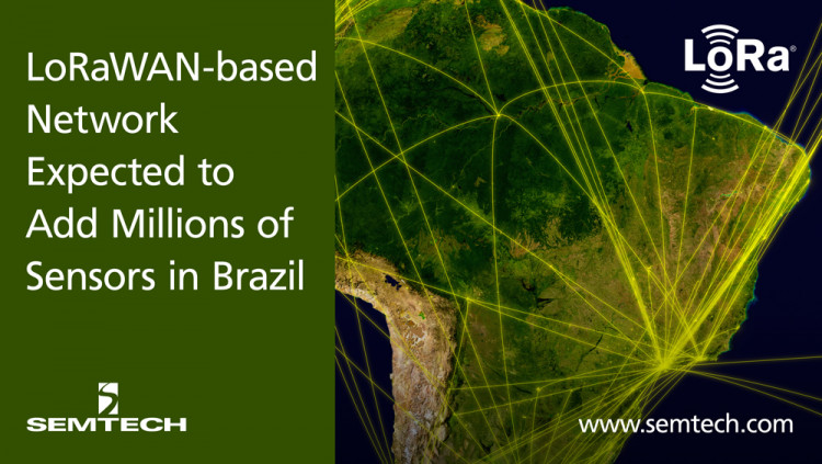 Semtech Supports Deployment of Brazilian LoRaWAN-based Network