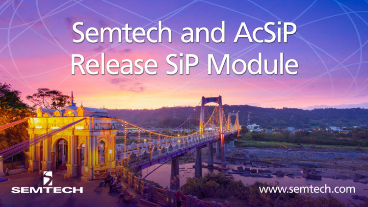 Semtech’s LoRa Technology Integrated in AcSip’s Module for IoT Applications