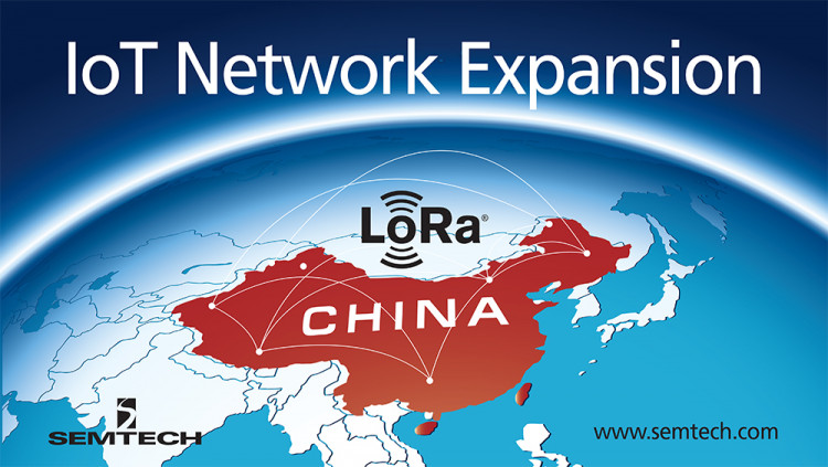 LoRaWAN-based Network Coverage with Semtech’s LoRa Technology Grows in China
ThingPark™ China launches an LPWAN IoT Network on the ‘New Silk Road’