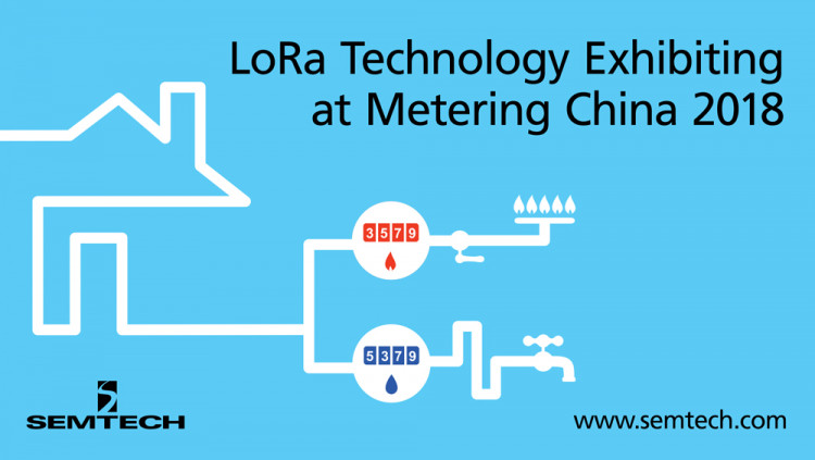 Semtech and Lowan Keynotes at Metering China 2018 to Reinforce IoT Leadership