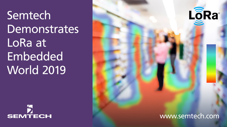 Semtech Demonstrates Award Winning LoRa Technology at Embedded World 2019