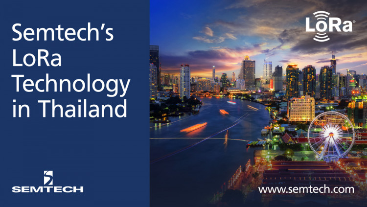 Semtech’s LoRa Technology Is Leveraged by Kiwi Technology to Develop Smart Cities in Thailand