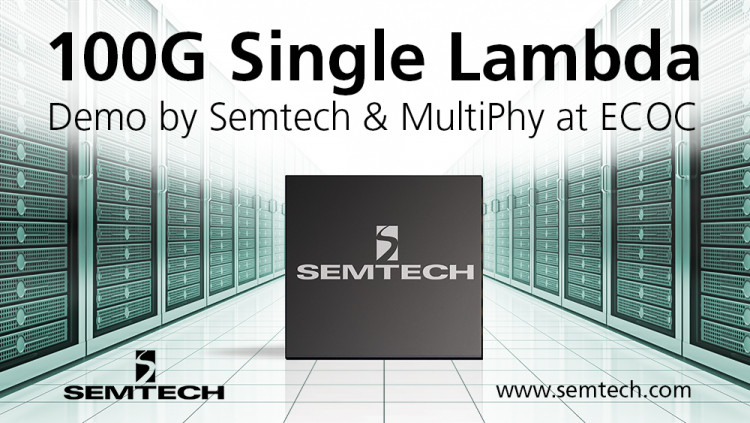 Semtech and MultiPhy Enter into a Strategic Agreement to Bring to Market a Complete Chipset for 100G Single Wavelength Optical Module Solutions
Semtech makes a strategic investment in MultiPhy