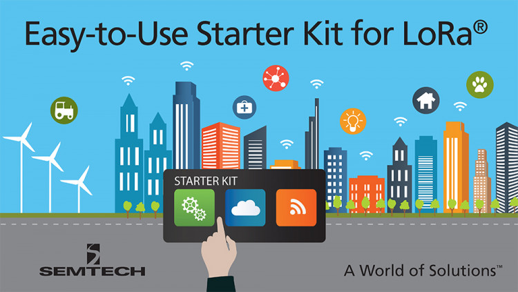Semtech LoRa® Wireless RF Technology Featured in New Starter Kit for Fast Prototyping of Internet of Things Applications on LoRaWAN™ Networks
New LoRa-based starter kit from MultiTech provides the necessary components to quickly build and test smart ci