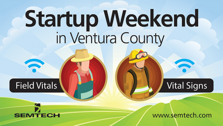 Semtech Announces New Innovations from Second-Annual Startup Weekend Ventura County
Using Semtech’s LoRa Technology and LinkCharge, entrepreneurs and students competed to develop real-world IoT applications