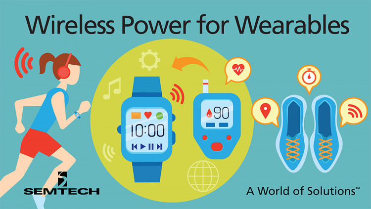 Semtech Announces Availability of Wireless Power Evaluation Kits for Wearable Applications
Evaluation platforms now available for designers to easily test and develop wireless charging solutions for wearable applications