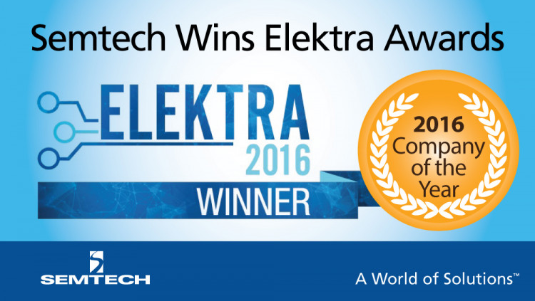 Elektra award PR graphic
