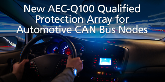 uClamp2492SQ for CAN Bus Nodes