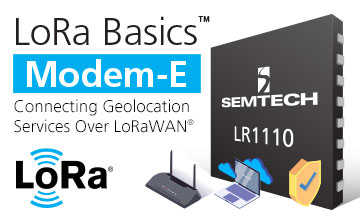 Semtech's LoRa Basics Modem-E infographic